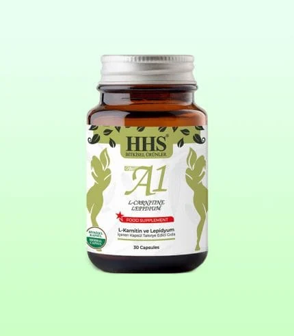New A1 L Carnitine Lepidium Bitkisel Kapsül