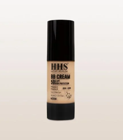 Güneş Filtreli BB Krem UVA & UVB SPF 50+