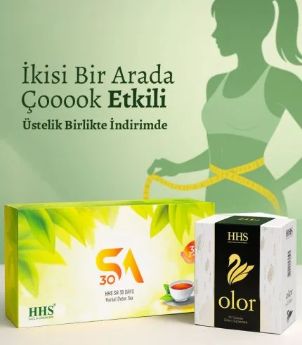SA30 Bitki Çayı + Olor Bitkisel Diyet Kapsülü