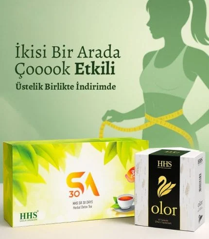 SA30 Bitki Çayı + Olor Bitkisel Diyet Kapsülü